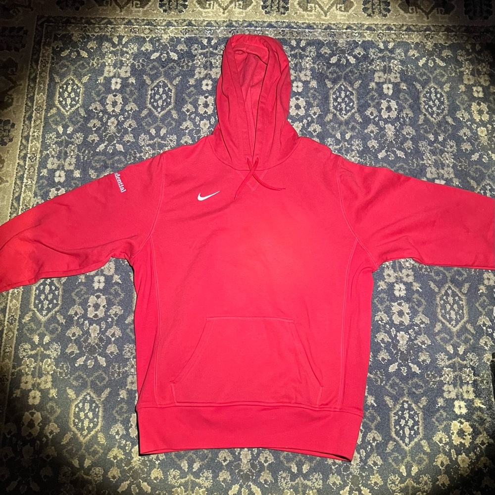Red Nike Athletic Hoodie